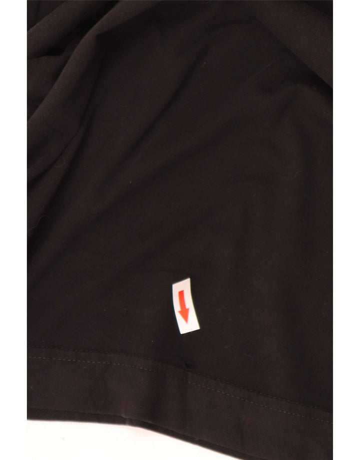 Puma Herren Grafik T-Shirt Top Small Schwarz