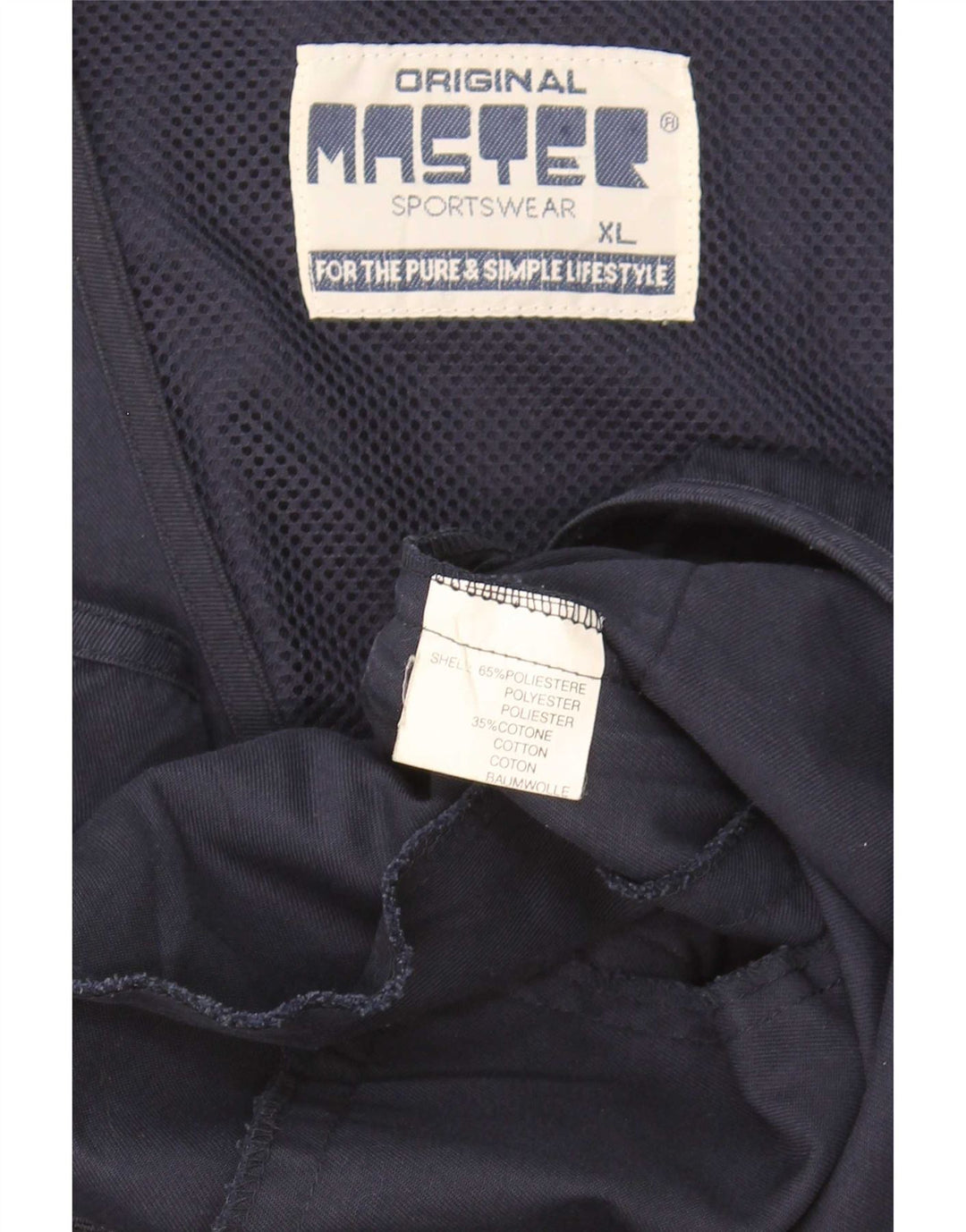 Master Herren Utility Gilet UK 42 XL Marineblau Polyester