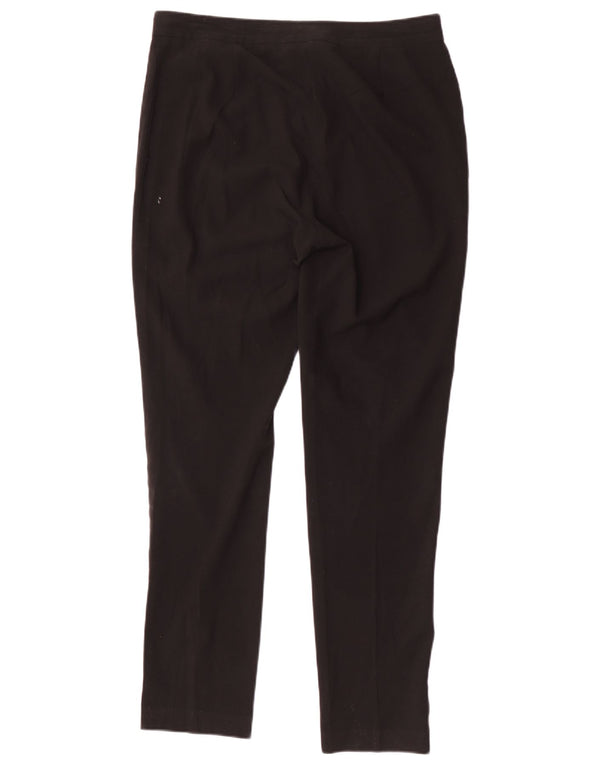 Marks & Spencer Damen Slim Freizeithose UK 12 Medium W32 L31 Schwarz