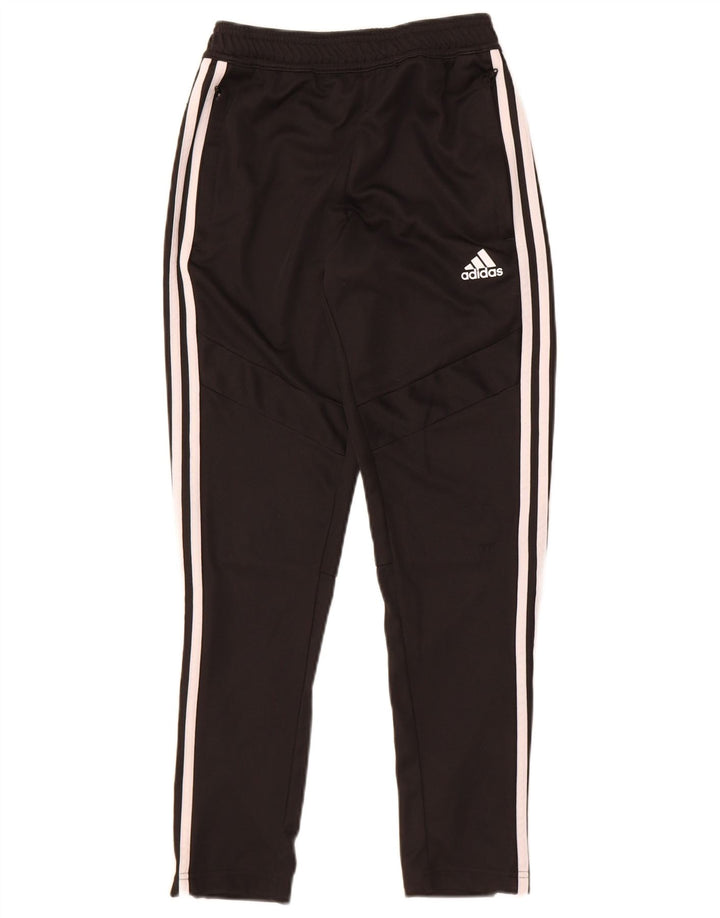 Adidas Jungen Climacool Trainingshose 11–12 Jahre, schwarzes Polyester