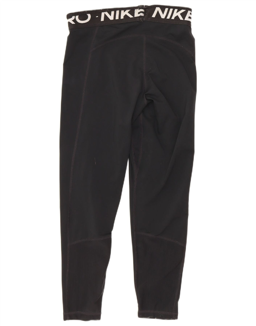 Nike Damen Capri Graphic Leggings UK 8 Small Schwarz