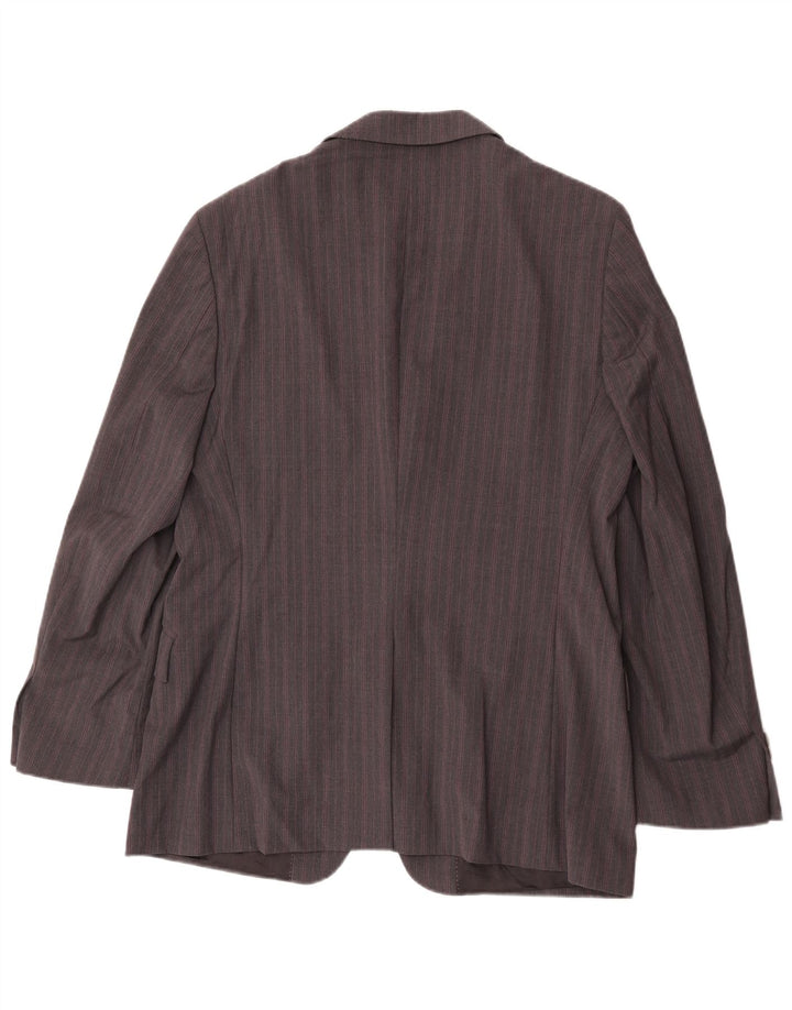 Paul Smith Herren 2-Knopf-Blazerjacke UK 42 XL Grau gestreift