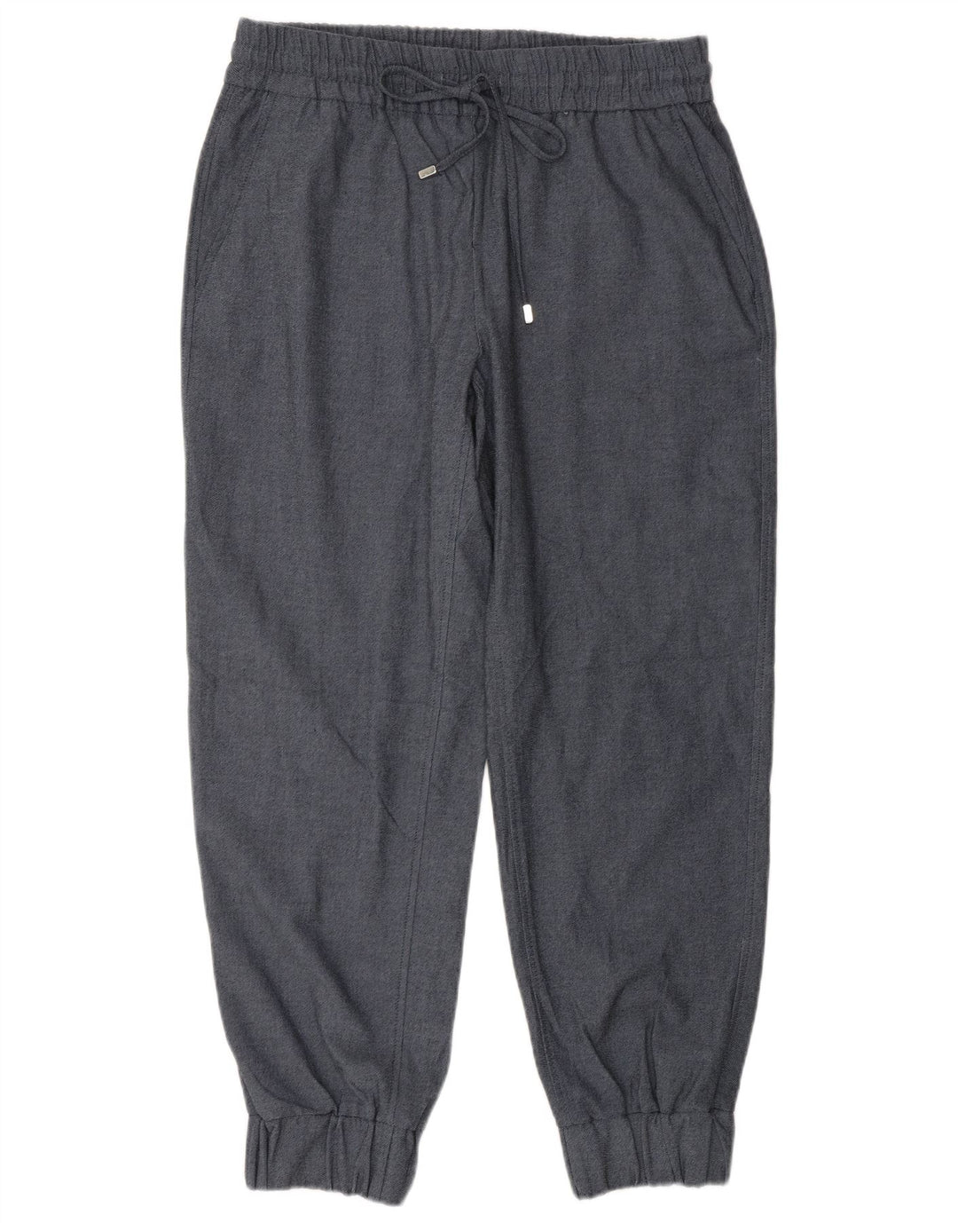 Zara Damen-Jogginghose, Freizeithose, Größe M, W28, L26, Blau, Polyester