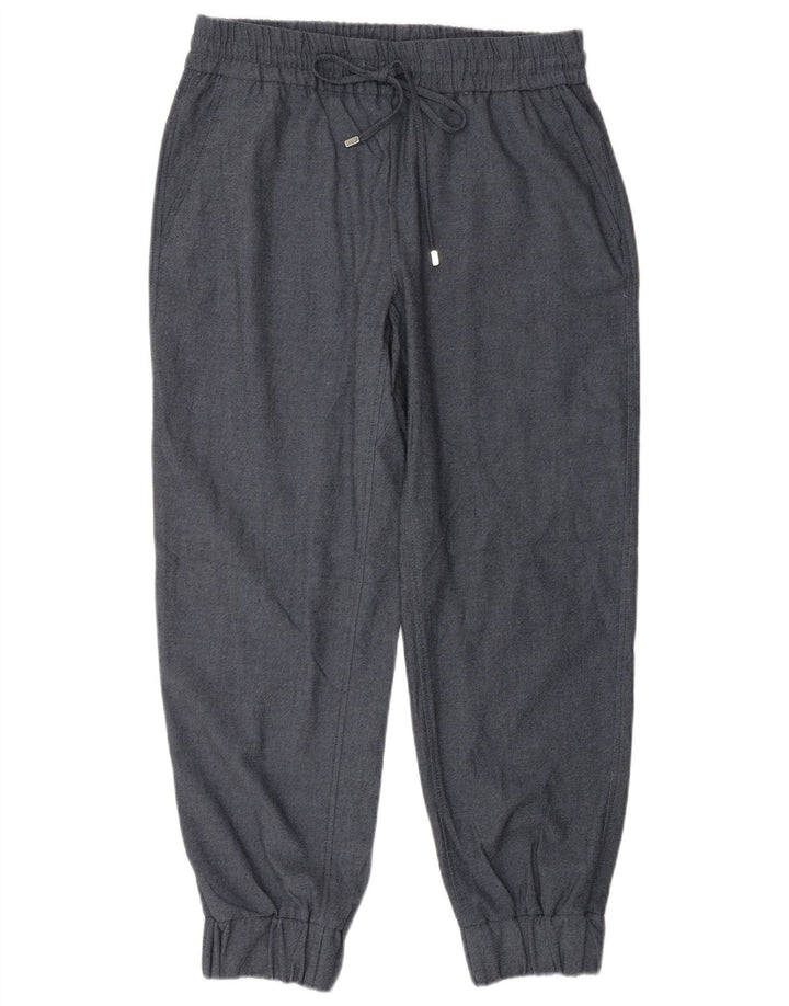Zara Damen-Jogginghose, Freizeithose, Größe M, W28, L26, Blau, Polyester