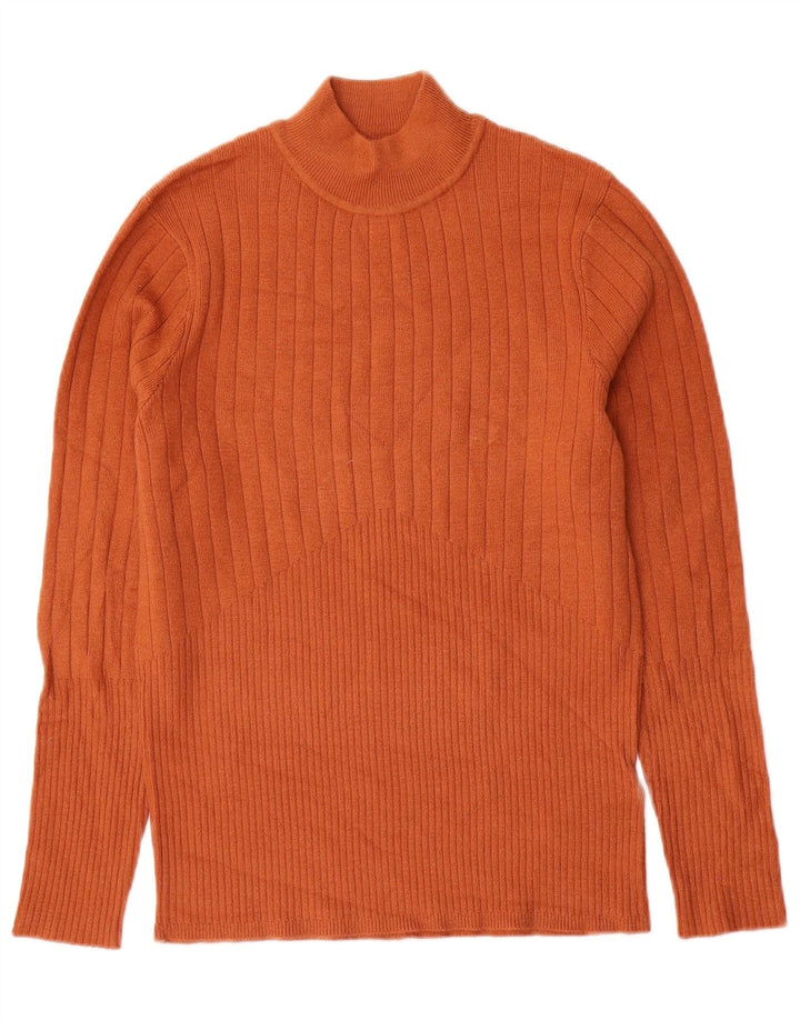 Marks & Spencer Rollkragenpullover für Damen, UK 12, Mittelbraun