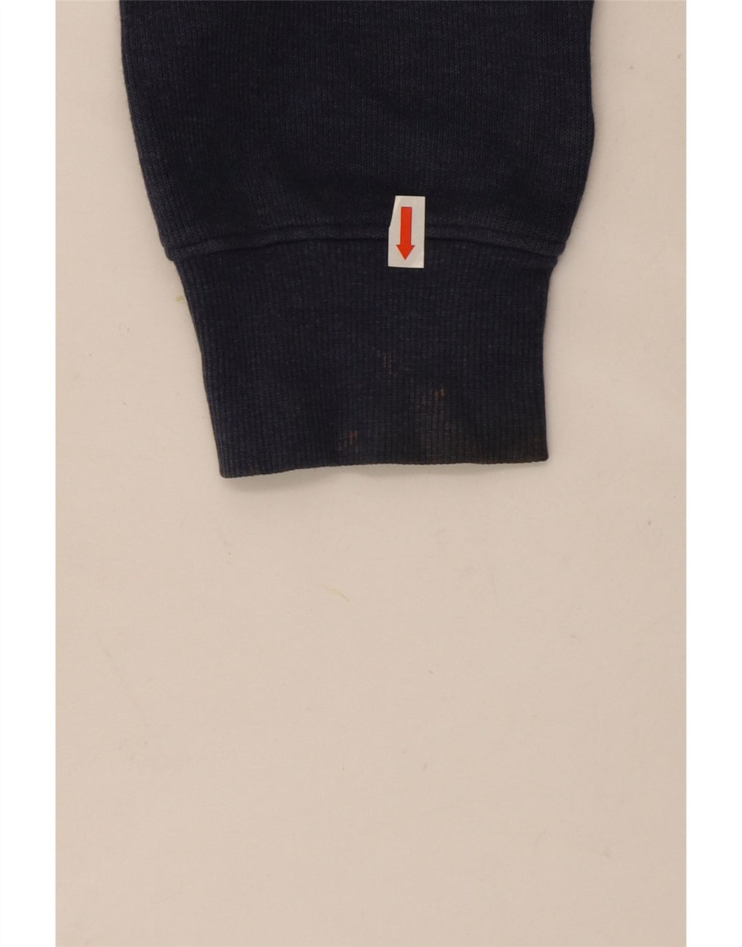 Gant Herren-Pullover mit Reißverschluss am Hals, mittlere marineblaue Baumwolle