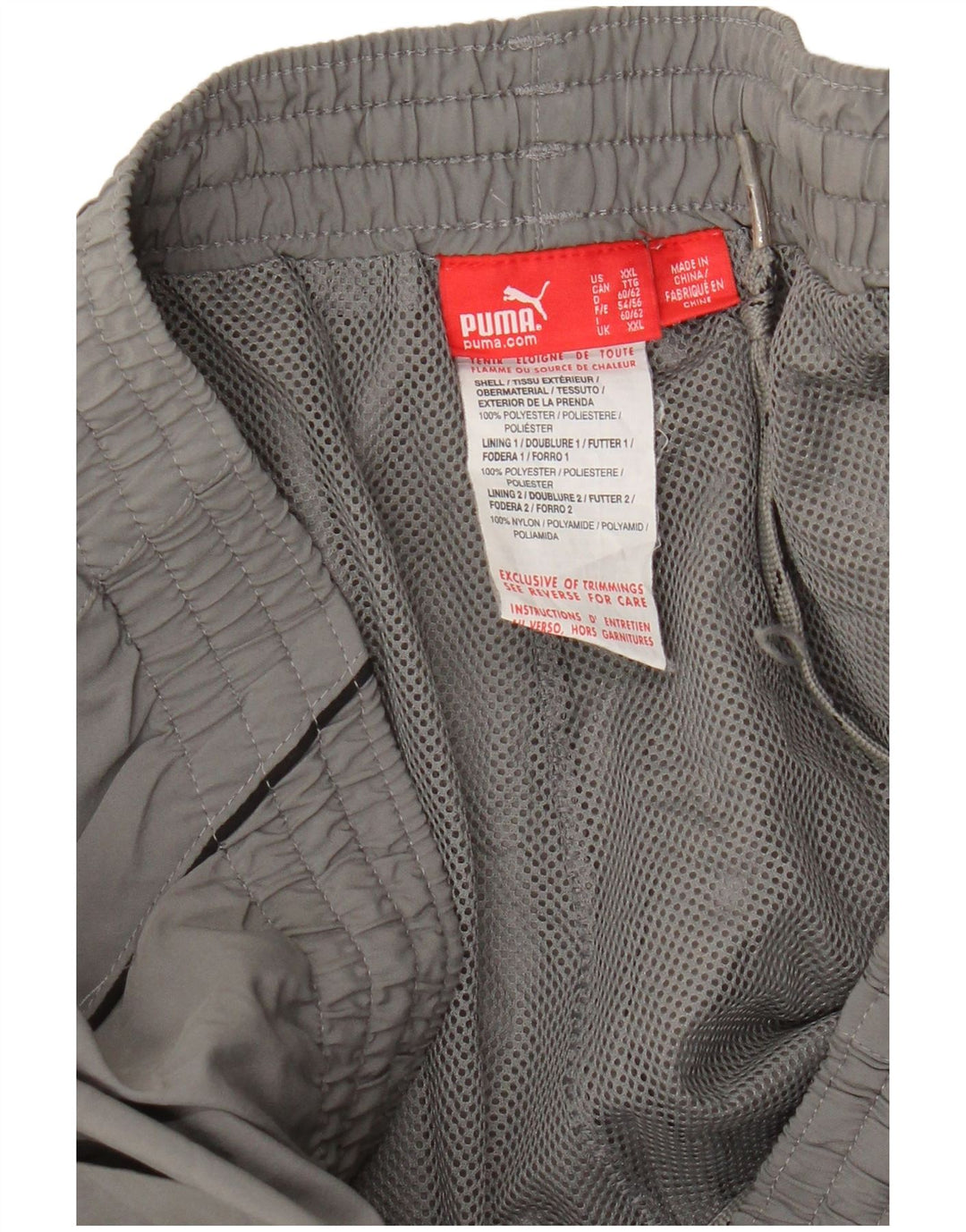 Puma Herren Trainingshose 2XL Grau Polyester