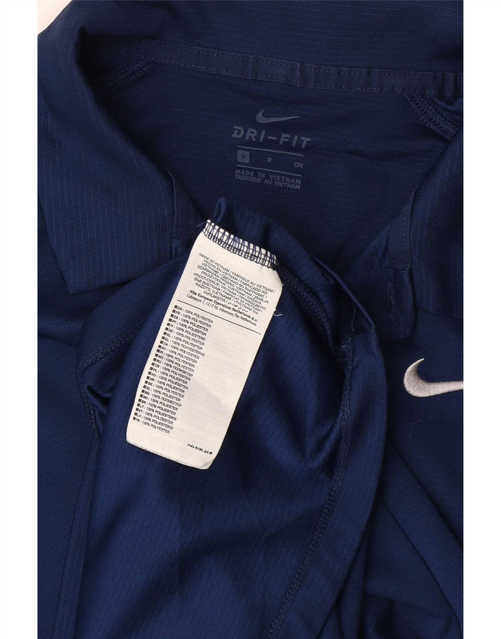 Nike Herren Dri Fit Poloshirt, Größe S, Marineblau, Polyester