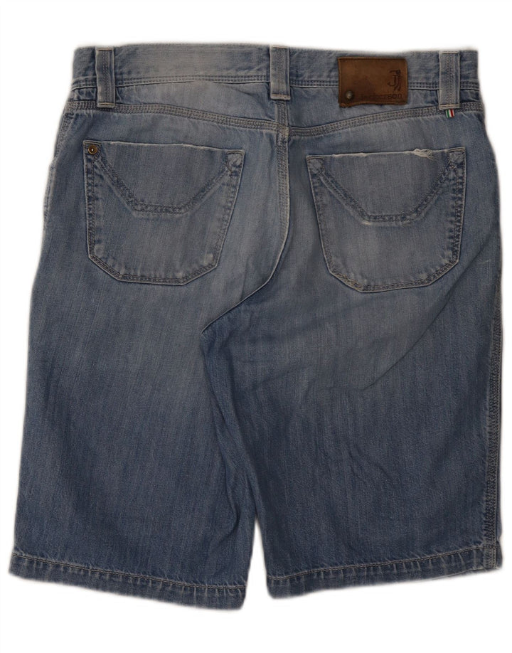 Jeckerson Herren Jeansshorts W33 Mittelblau