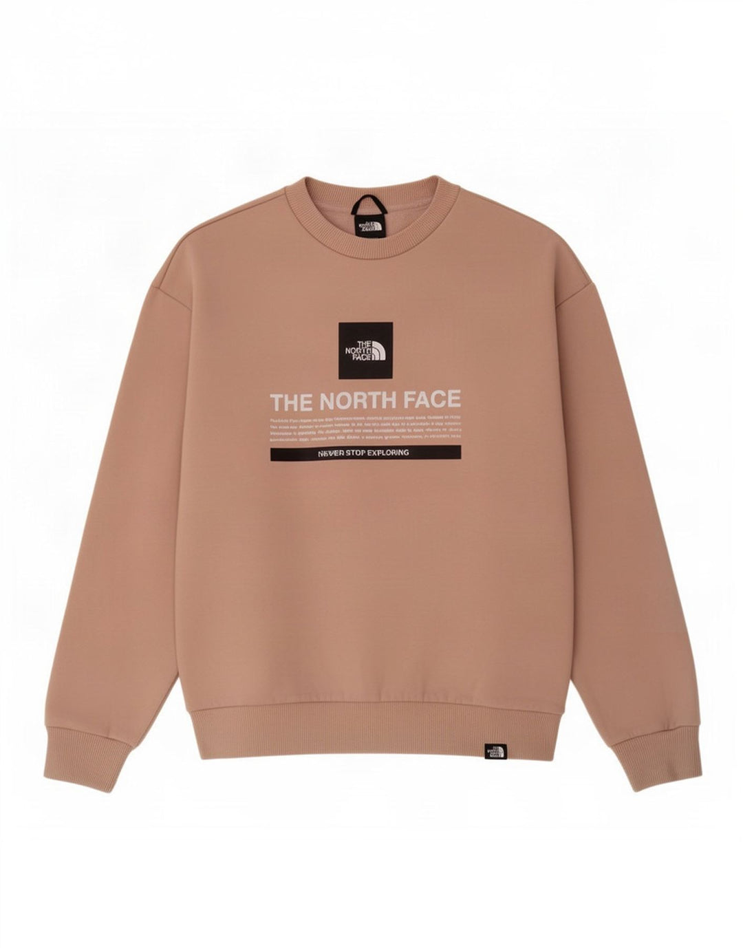 The North Face Damen-Sweatshirt mit Grafik, übergroß, Gr. 10, Rosa