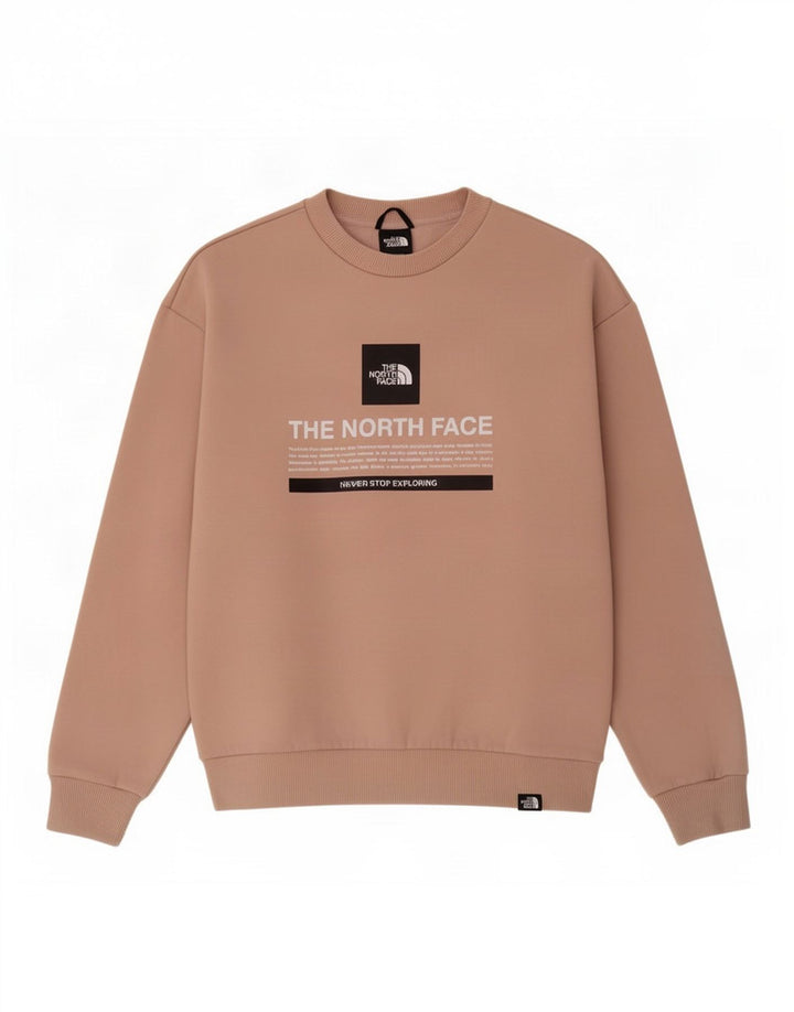 The North Face Damen-Sweatshirt mit Grafik, übergroß, Gr. 10, Rosa
