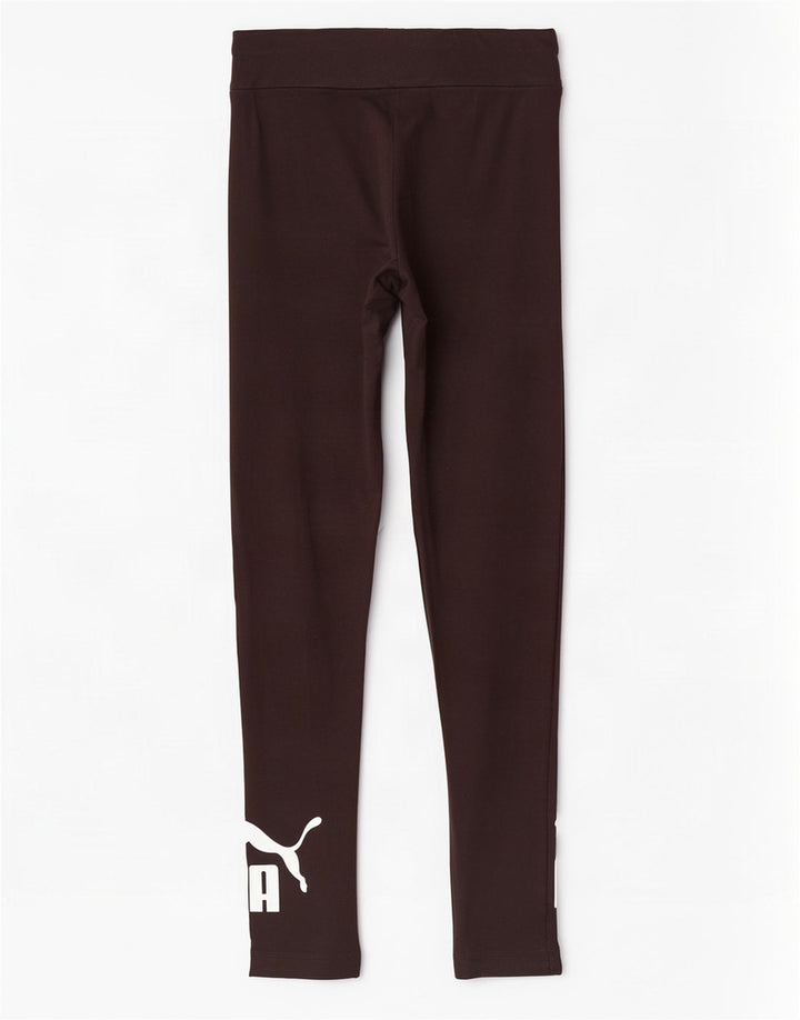 Puma Damen Graphic Leggings UK 10 Small Schwarz