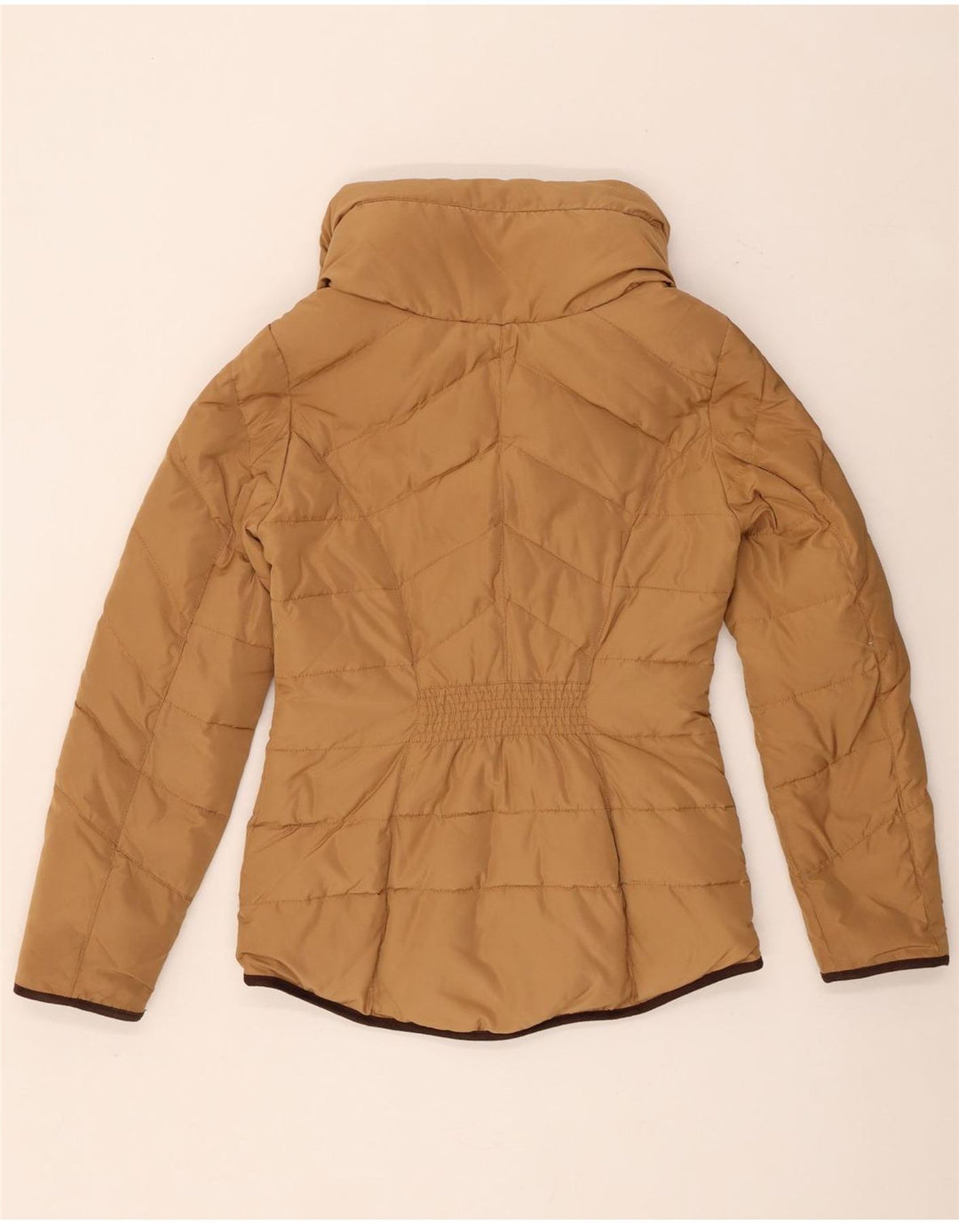 Joules Damen Wattierte Jacke UK 8 Small Beige Polyester