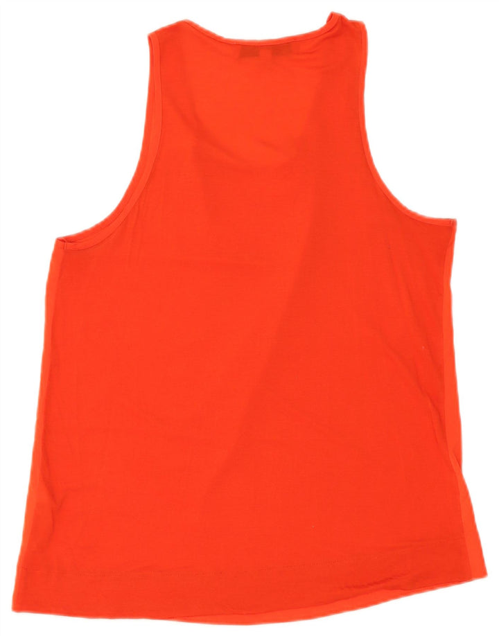 French Connection Damen-Trägershirt UK 14 Large Orange Polyester