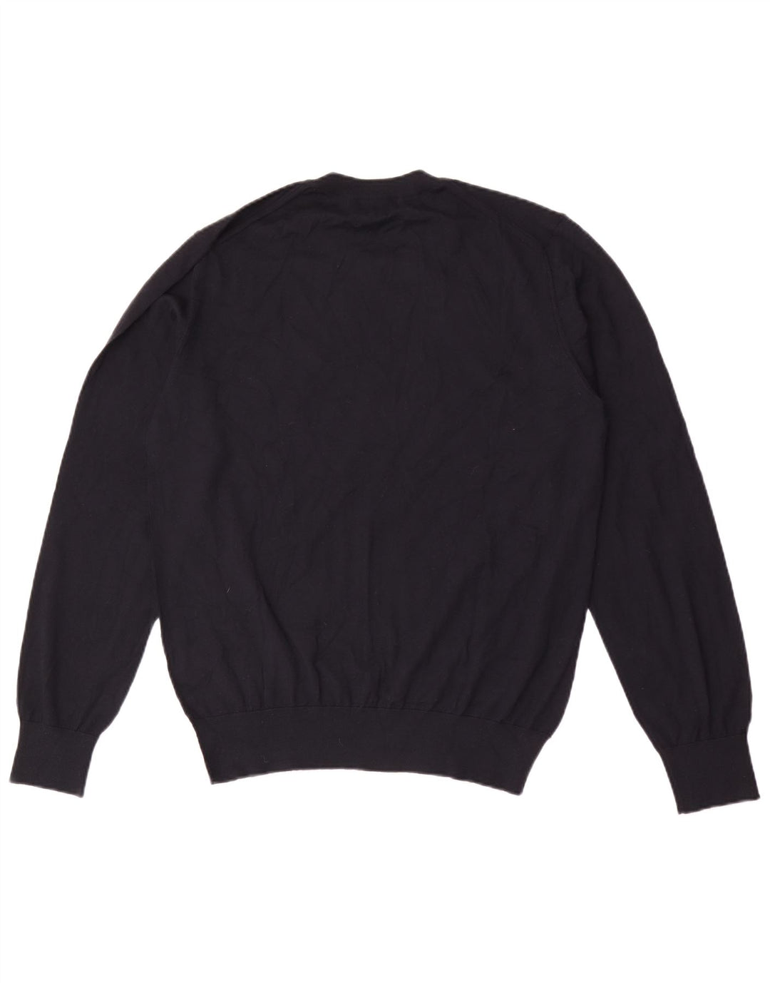 Dolce & Gabbana Herren-Pullover mit Rundhalsausschnitt, IT 50, mittleres Marineblau