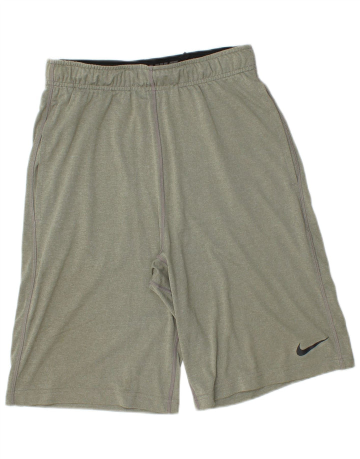 Nike Herren Dri Fit Sportshorts, Größe S, Grün, Polyester