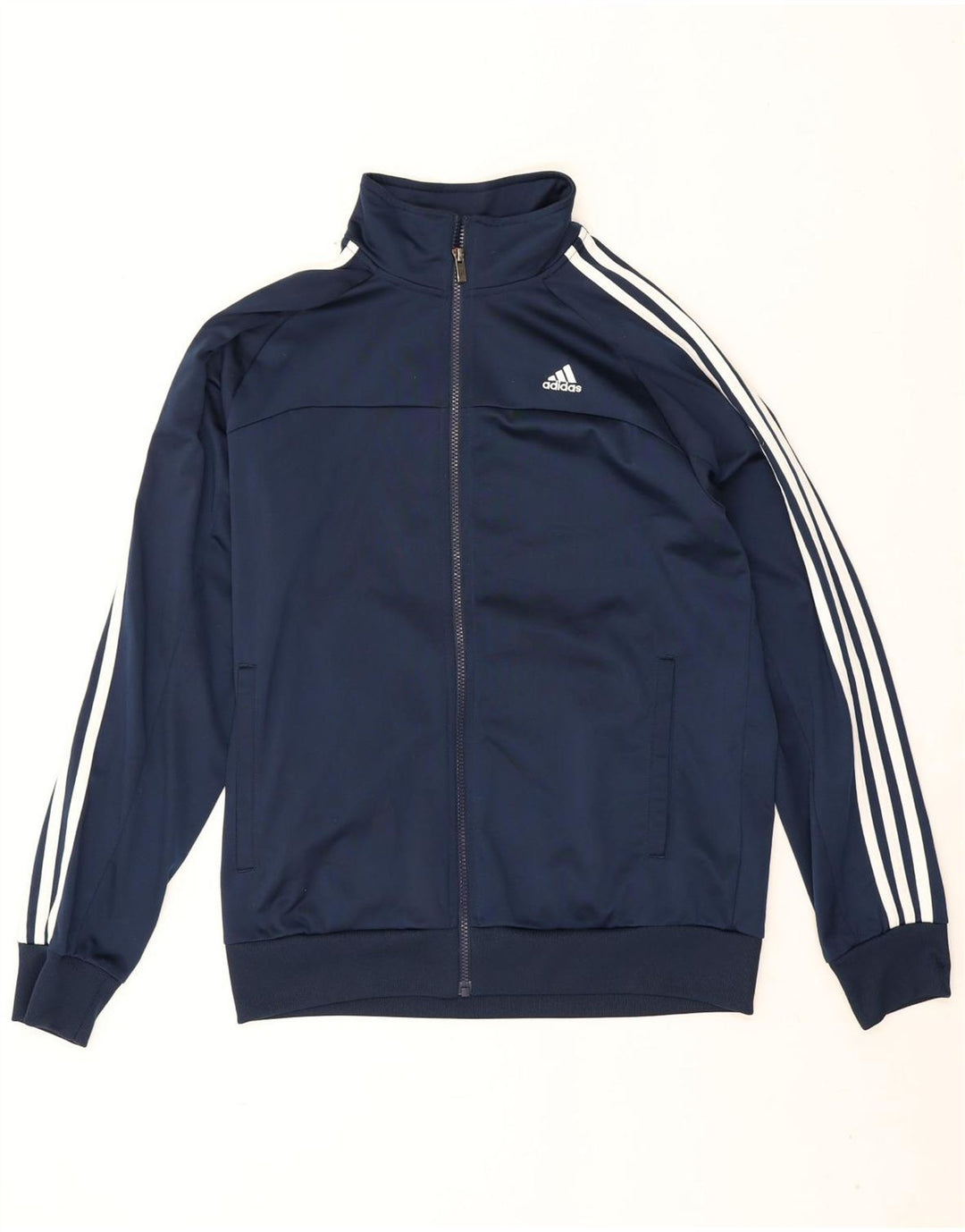 Adidas Herren Climalite Trainingsanzug Top Jacke UK 40/42 Mittel Marineblau