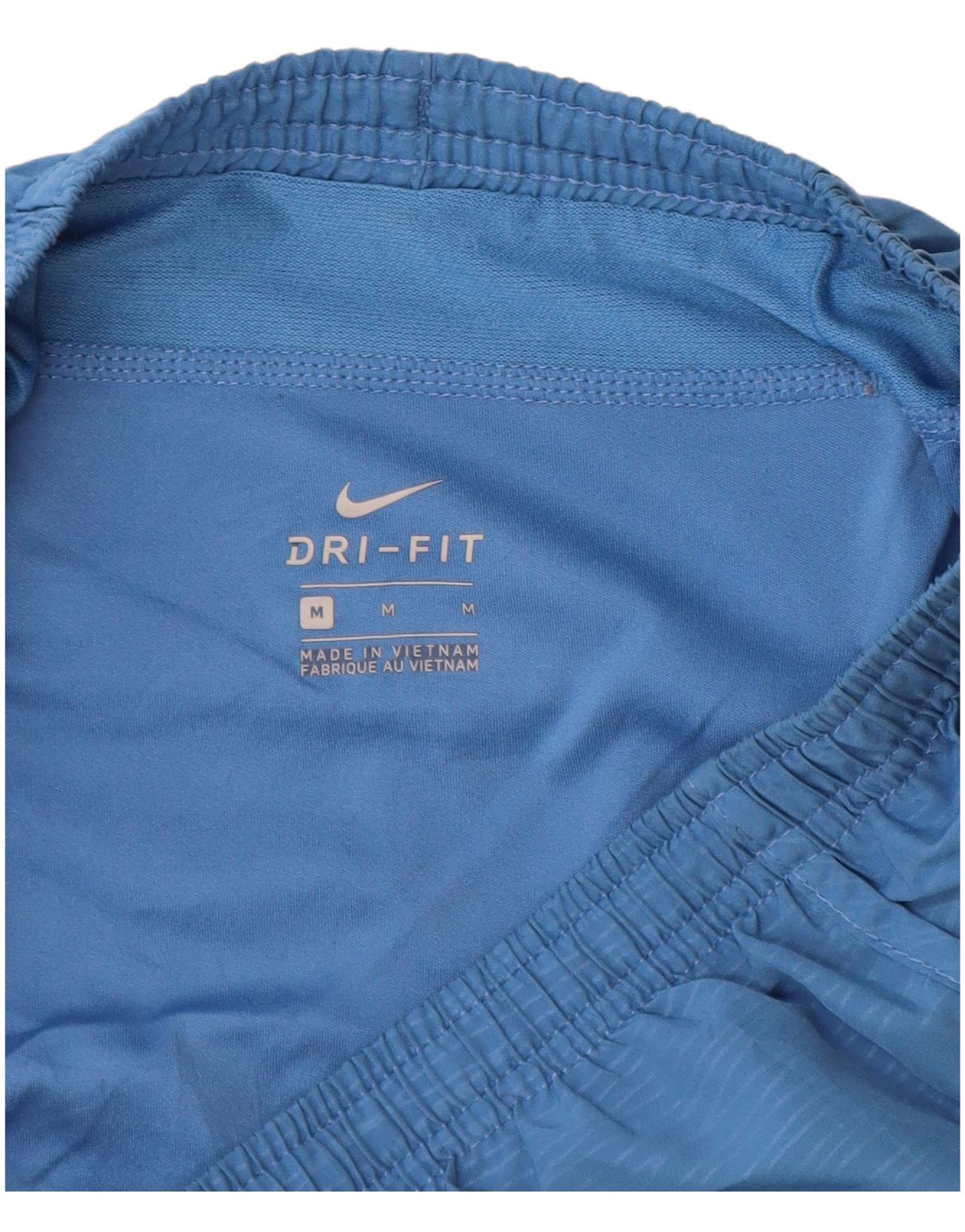 Nike Damen Dri Fit Sport Shorts UK 12 Mittelblaues Polyester