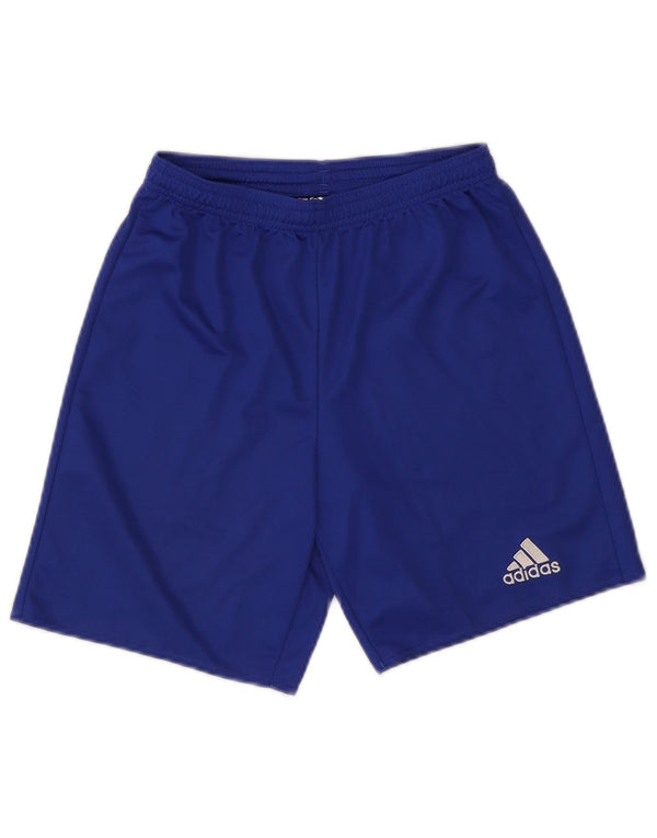 Adidas Jungen Aeroready Sportshorts 13–14 Jahre, blaues Polyester