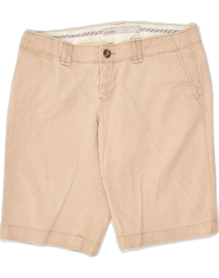 OLD NAVY Womens Chino Shorts US 2 XS W30 Beige Cotton | Vintage Old Navy | Thrift | Second-Hand Old Navy | Used Clothing | Messina Hembry 