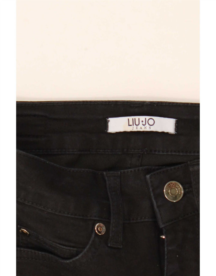 Liu Jo Damen Skinny Jeans W22 L26 Schwarz