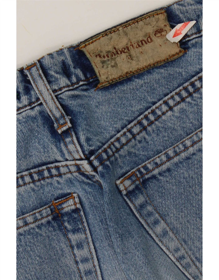Timberland Damen Straight Jeans W26 L29 Blau