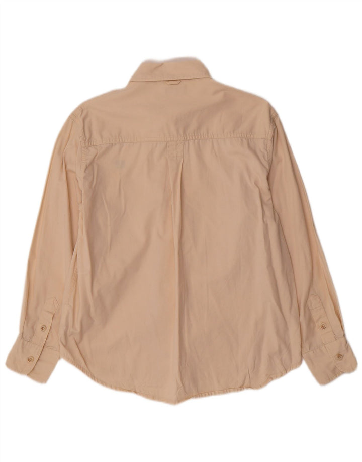 Timberland Jungen-Hemd, 11–12 Jahre, beige Baumwolle