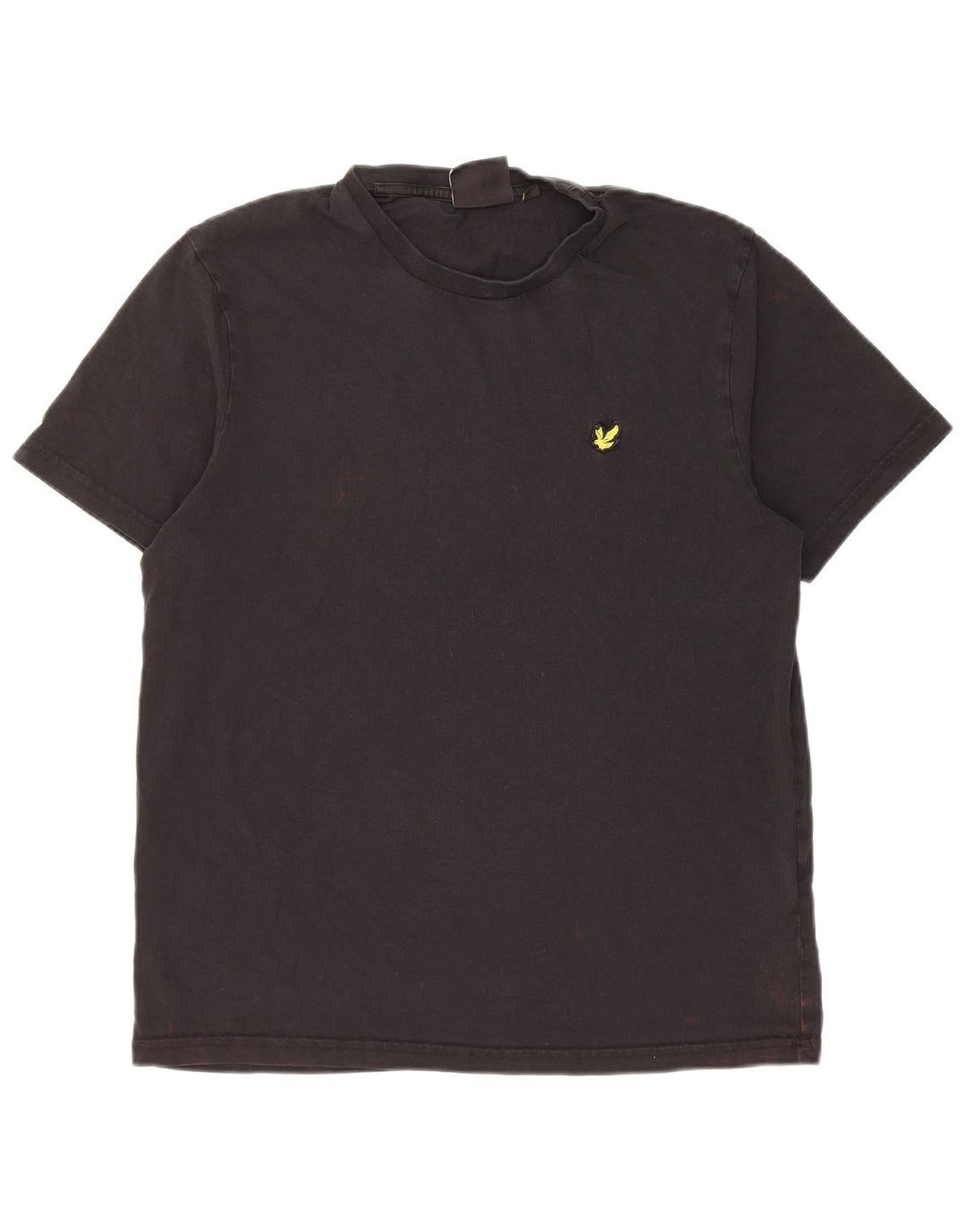 Lyle & Scott Herren T-Shirt Top Medium Schwarz Baumwolle