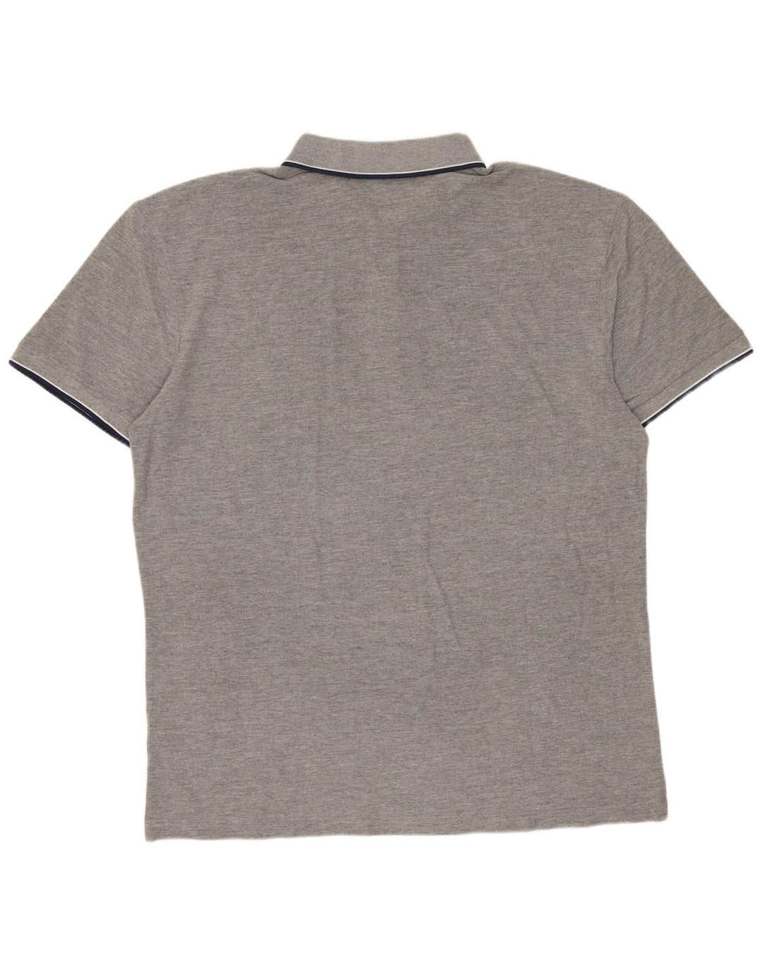 Kappa Herren Poloshirt XL Grau Baumwolle