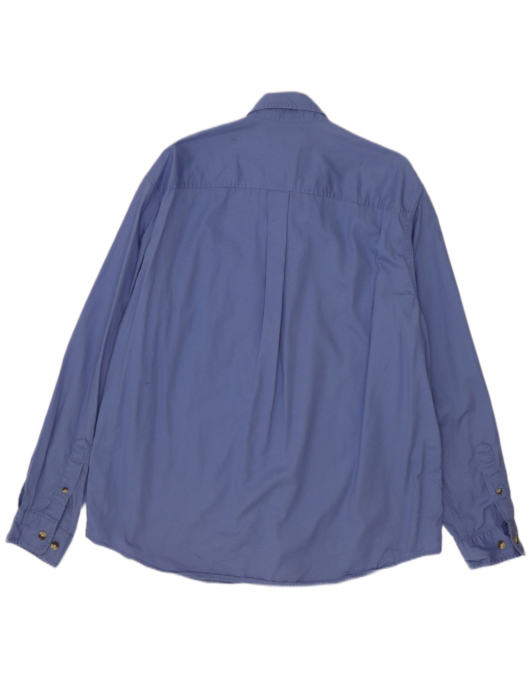 Eddie Bauer Herrenhemd Große blaue Baumwolle