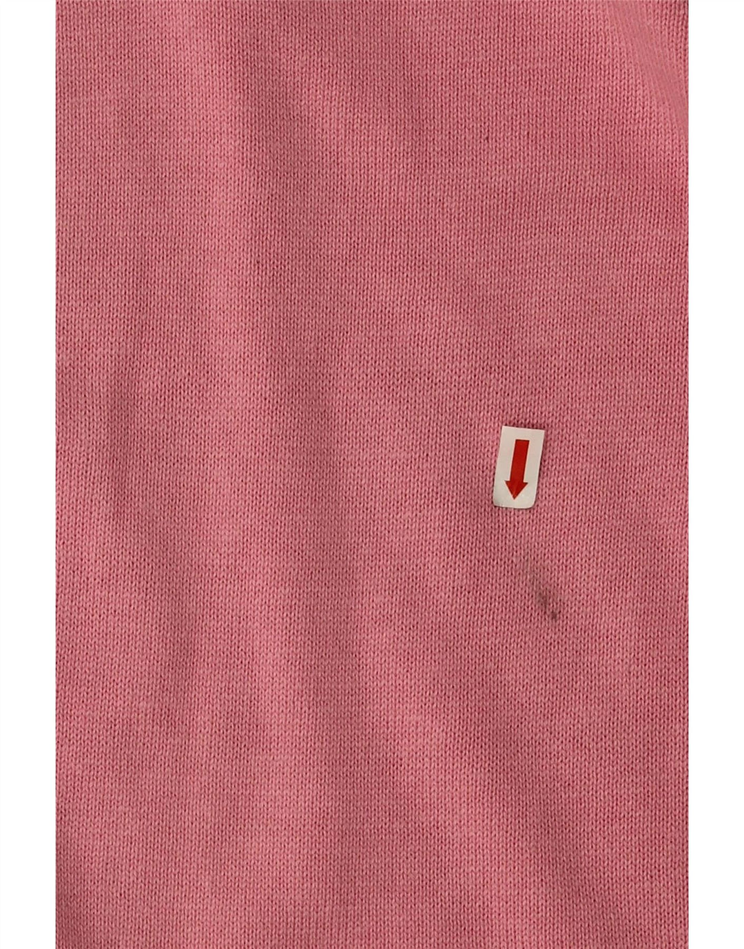 Marks & Spencer Herren-Pullover mit V-Ausschnitt aus mittelrosa Baumwolle