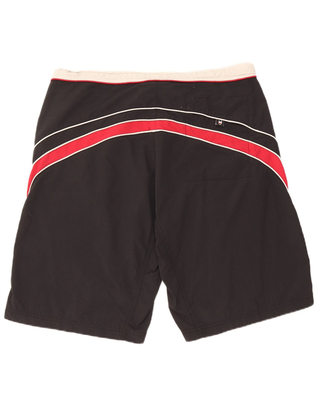 Champion Herren-Badeshorts mit Grafik, XL, schwarzes Farbblock-Polyester