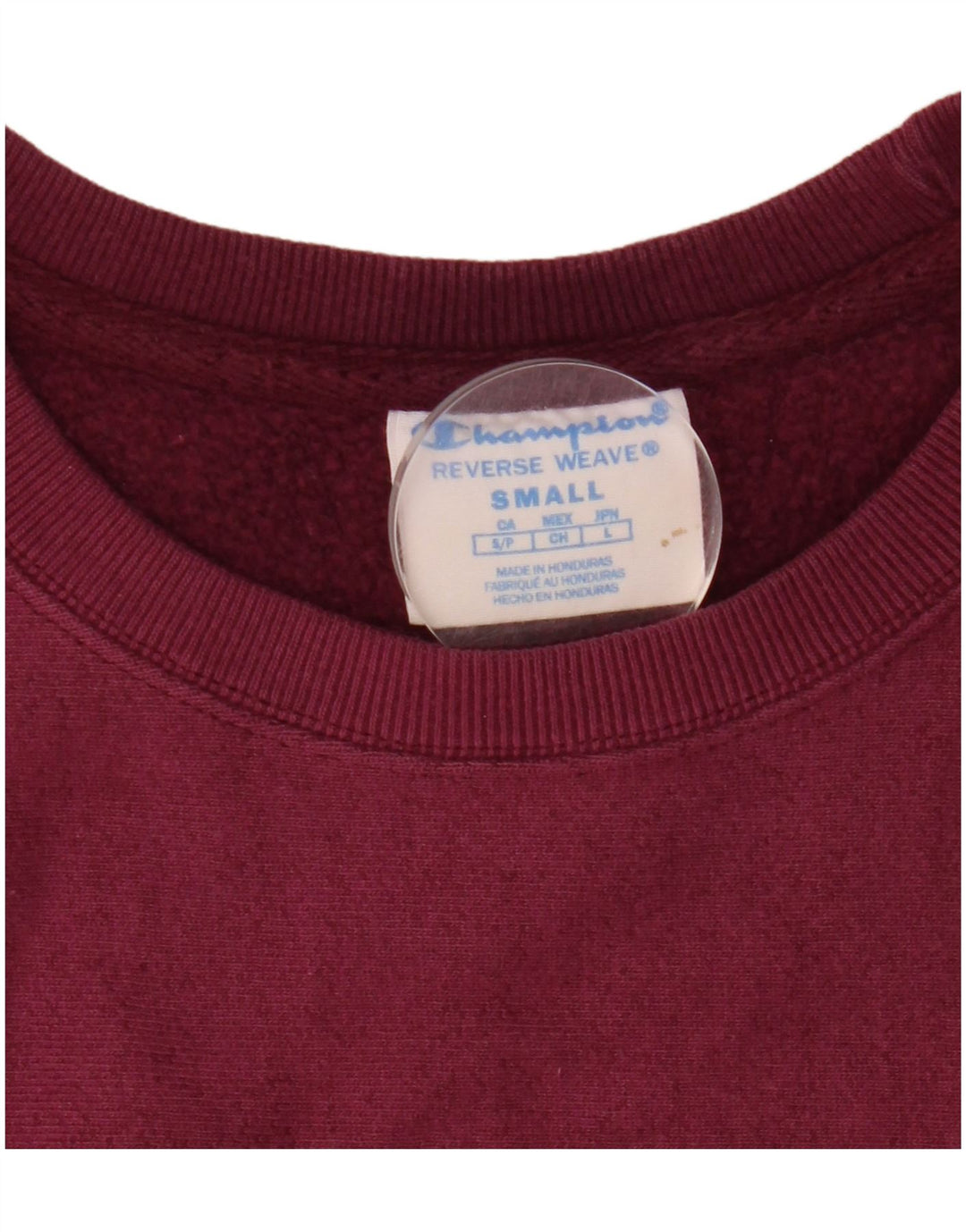Champion Damen-Sweatshirt in Übergröße, Gr. 10, Größe S, Burgunderrot, Baumwolle
