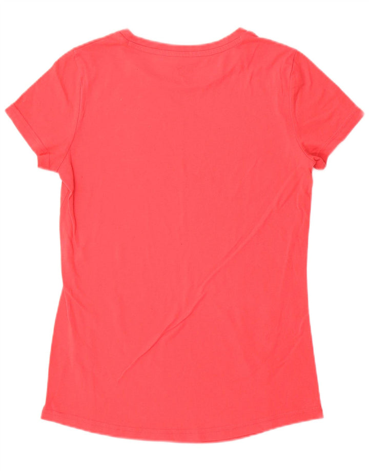 Puma Damen Grafik T-Shirt Top UK 10 Small Pink