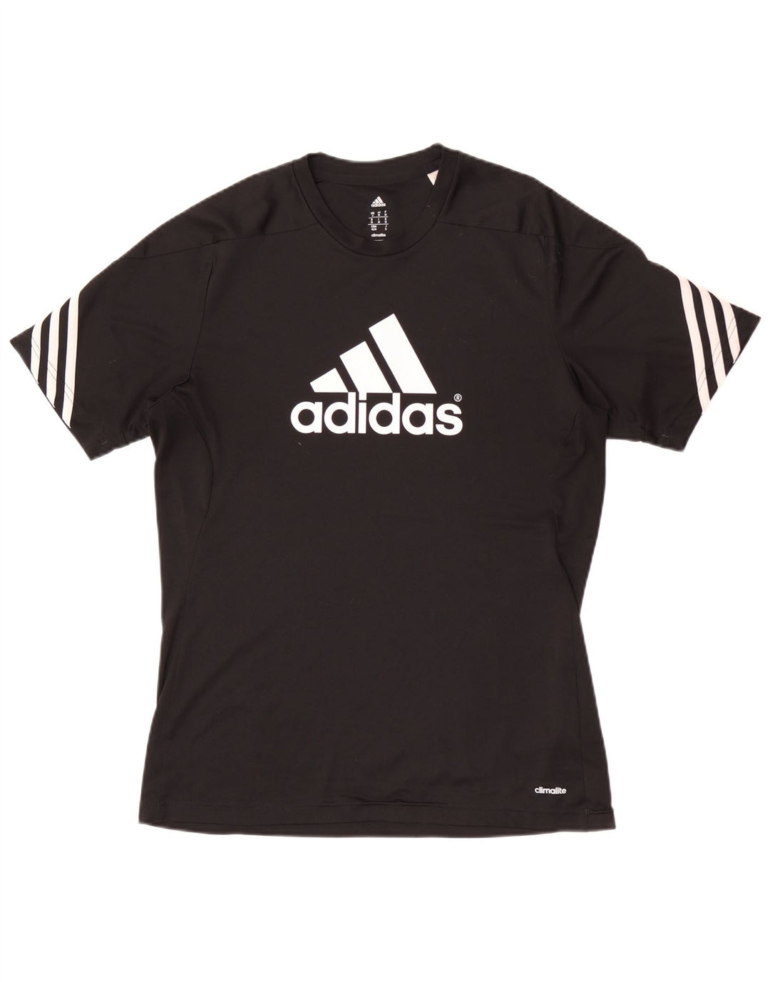 Adidas Herren Climalite Graphic T-Shirt Top Medium Schwarz