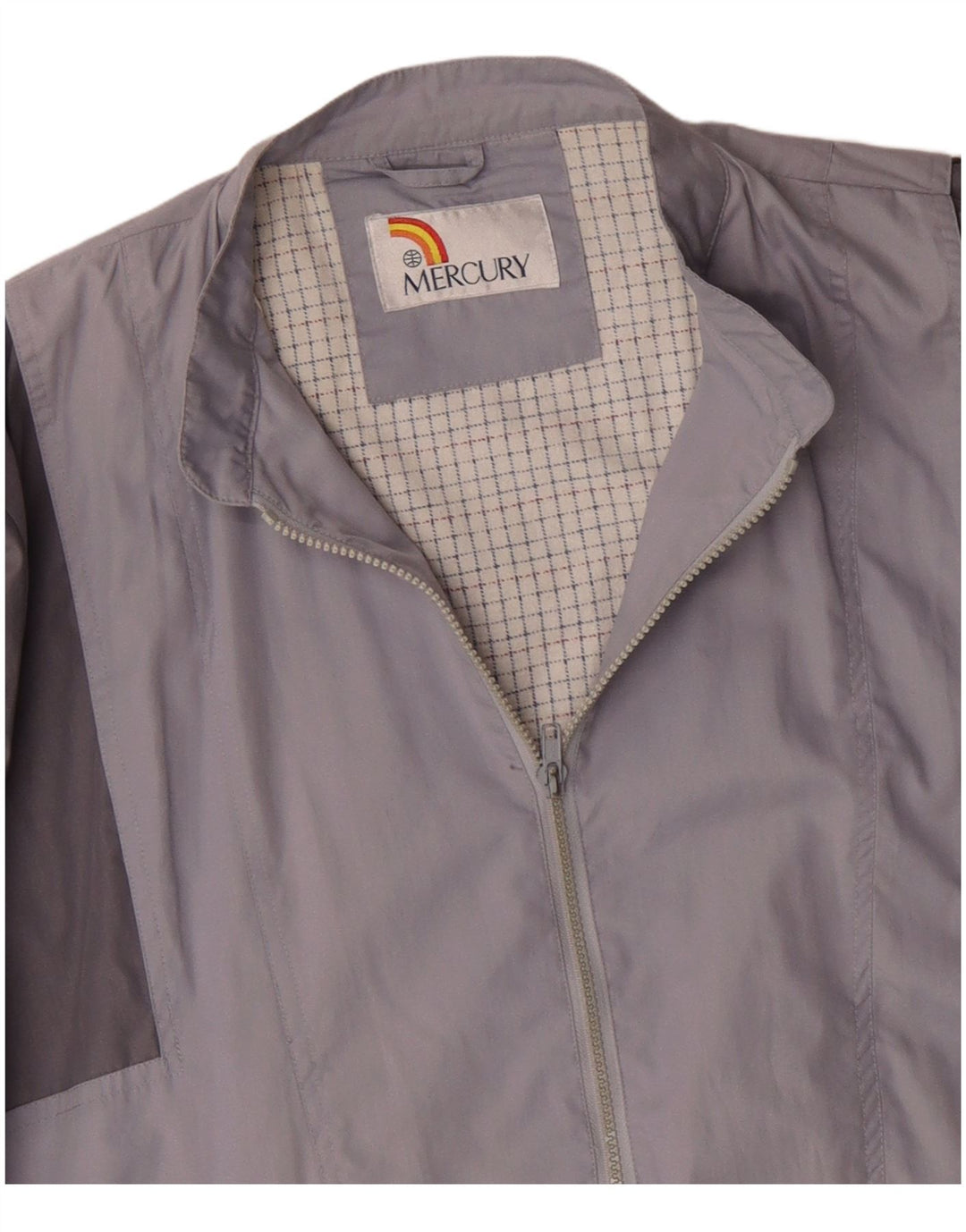 Mercury Herren Bomberjacke UK 42 XL Lila Farbblock