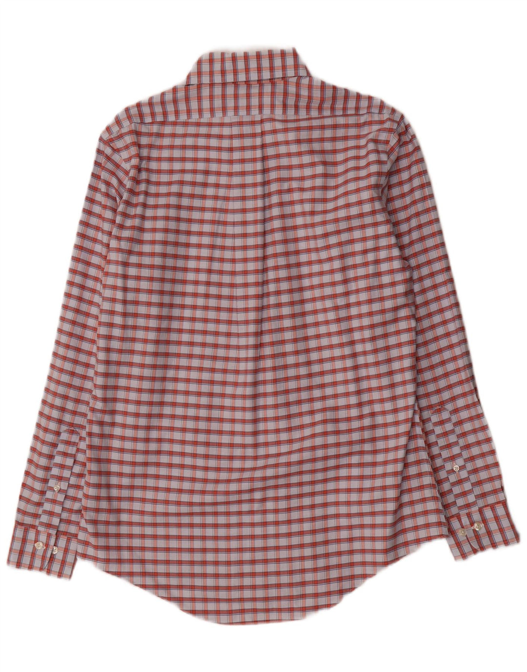 Brooks Brothers Herrenhemd, mittelgroß, mehrfarbig, kariert, Baumwolle