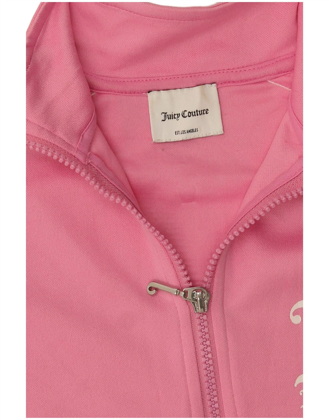 Juicy Couture Damen-Trainingsanzug mit grafischem Pullover, Gr. 14, Mittelrosa