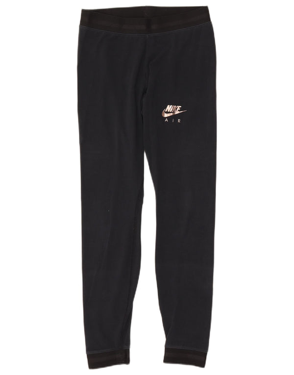 Nike Womens Air Trainingshose Jogger UK 12 Medium Marineblau Baumwolle