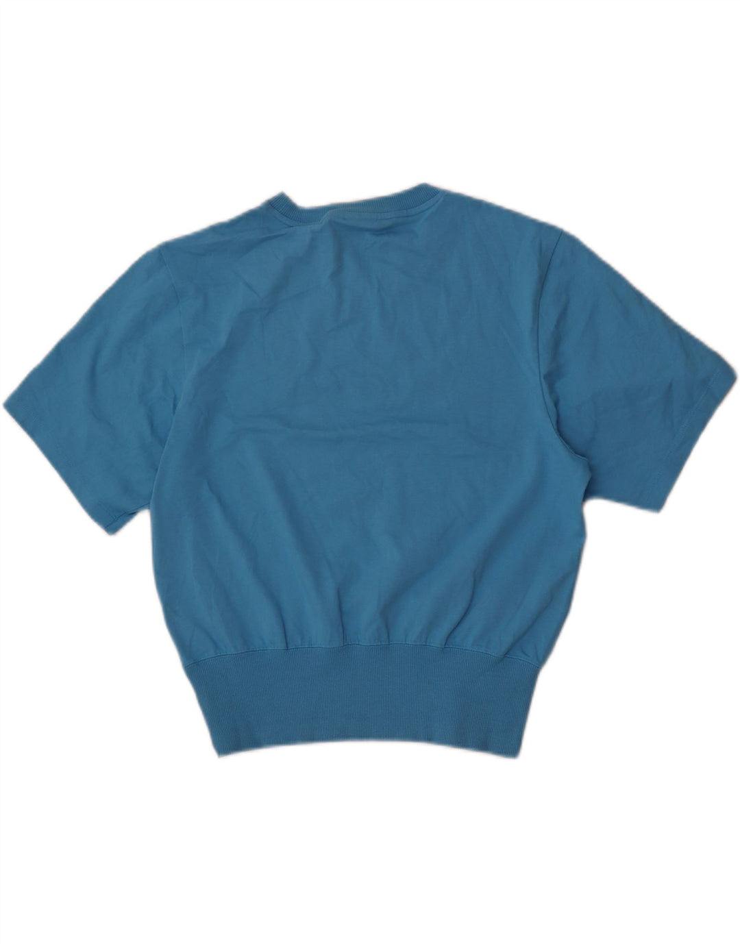 Adidas Damen Kurzarm-Sweatshirt in Übergröße, Gr. 10, klein, Blau