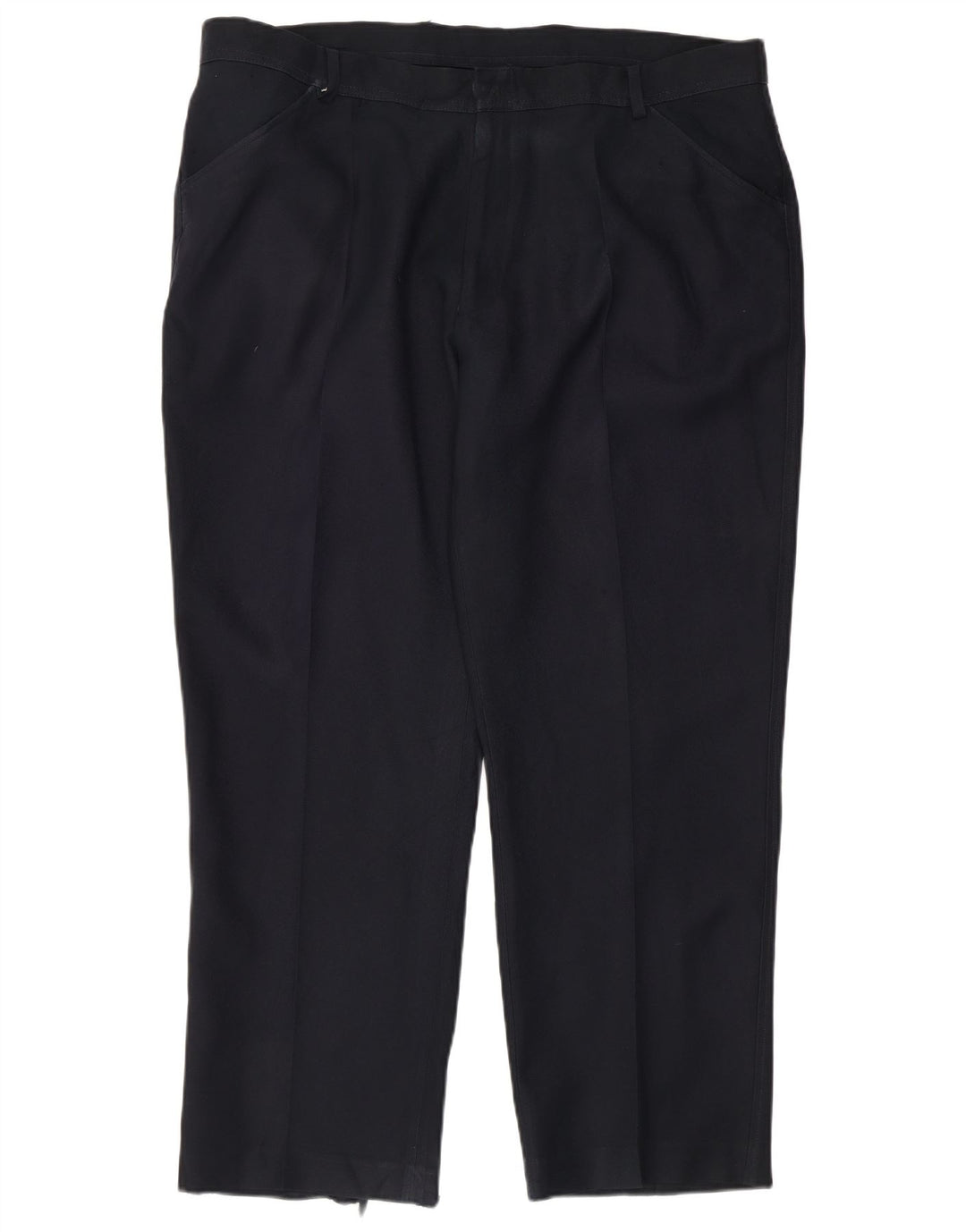 Farah Herren-Freizeithose, gerade, W42, L29, Marineblau, Polyester