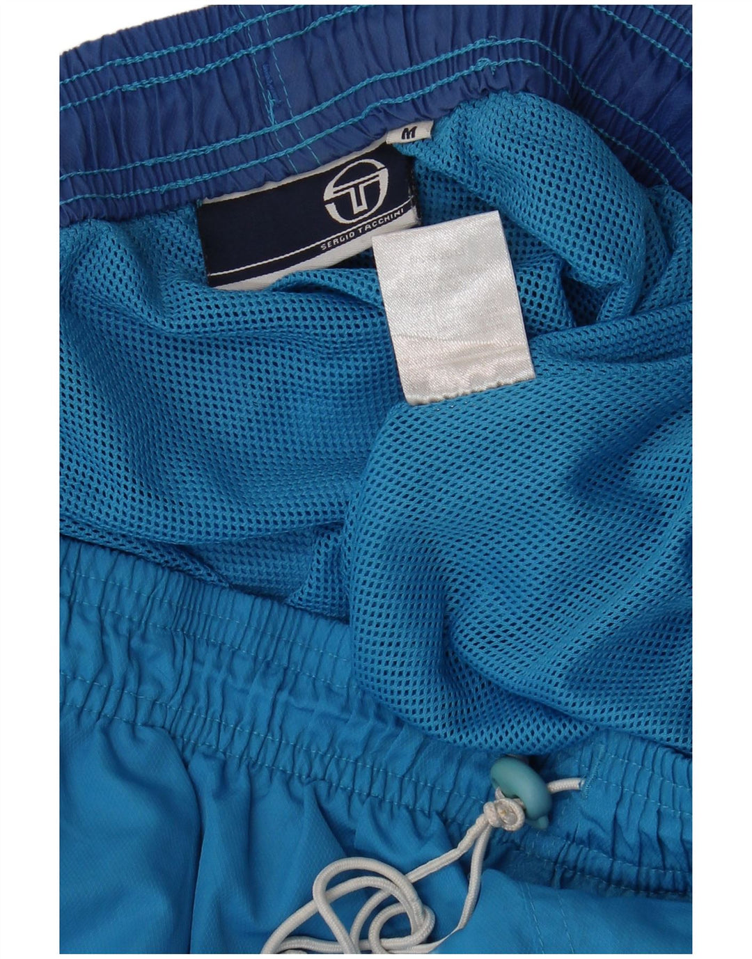 Sergio Tacchini Herren Sportshorts Mittelblau Farbblock