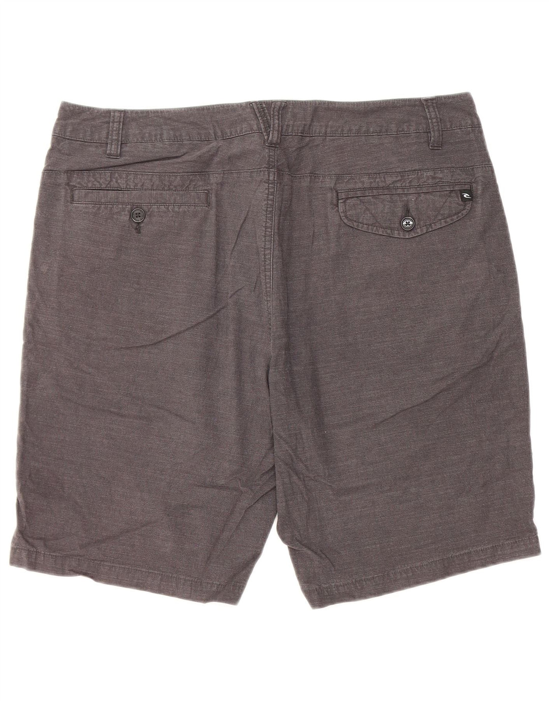 Rip Curl Herren Chino Shorts W34 Große graue Baumwolle