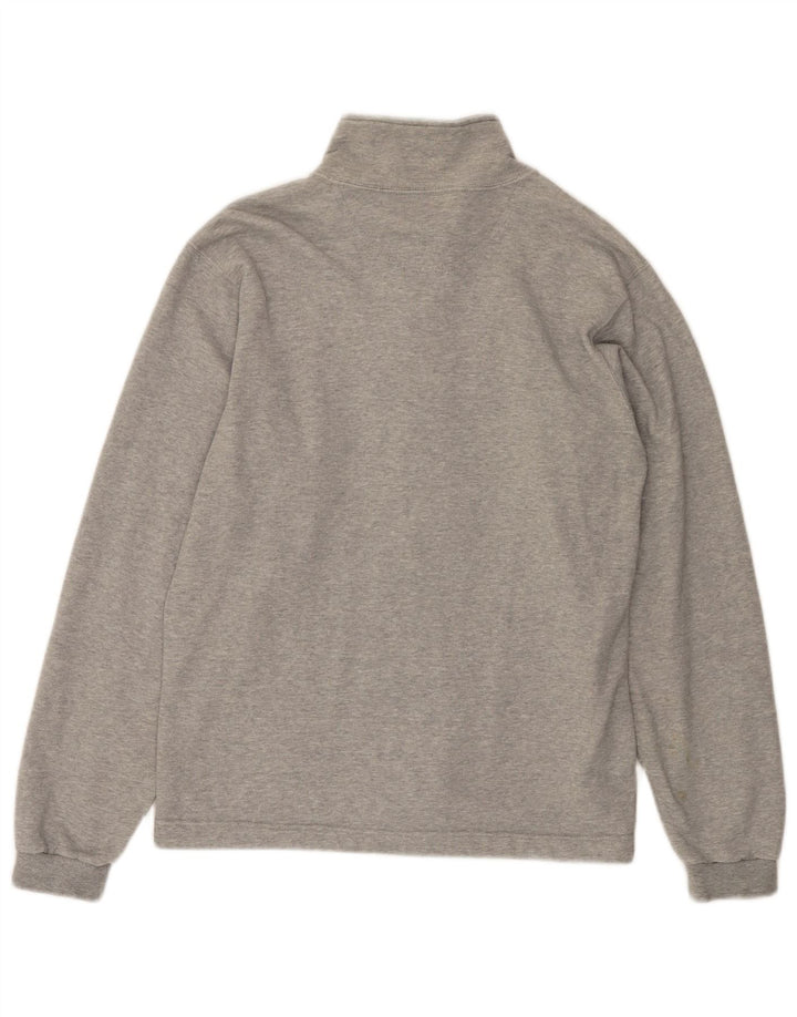 CHAMPION Herren-Trainingsanzug-Oberjacke aus mittelgrauer Baumwolle
