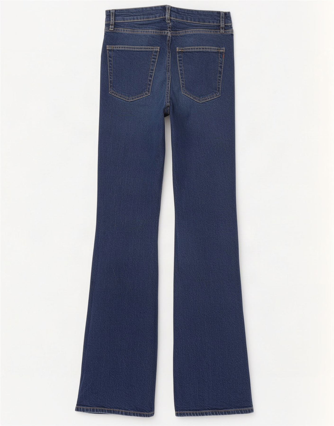 Superdry Damen Schlagjeans W28 L32 Marineblau Baumwolle