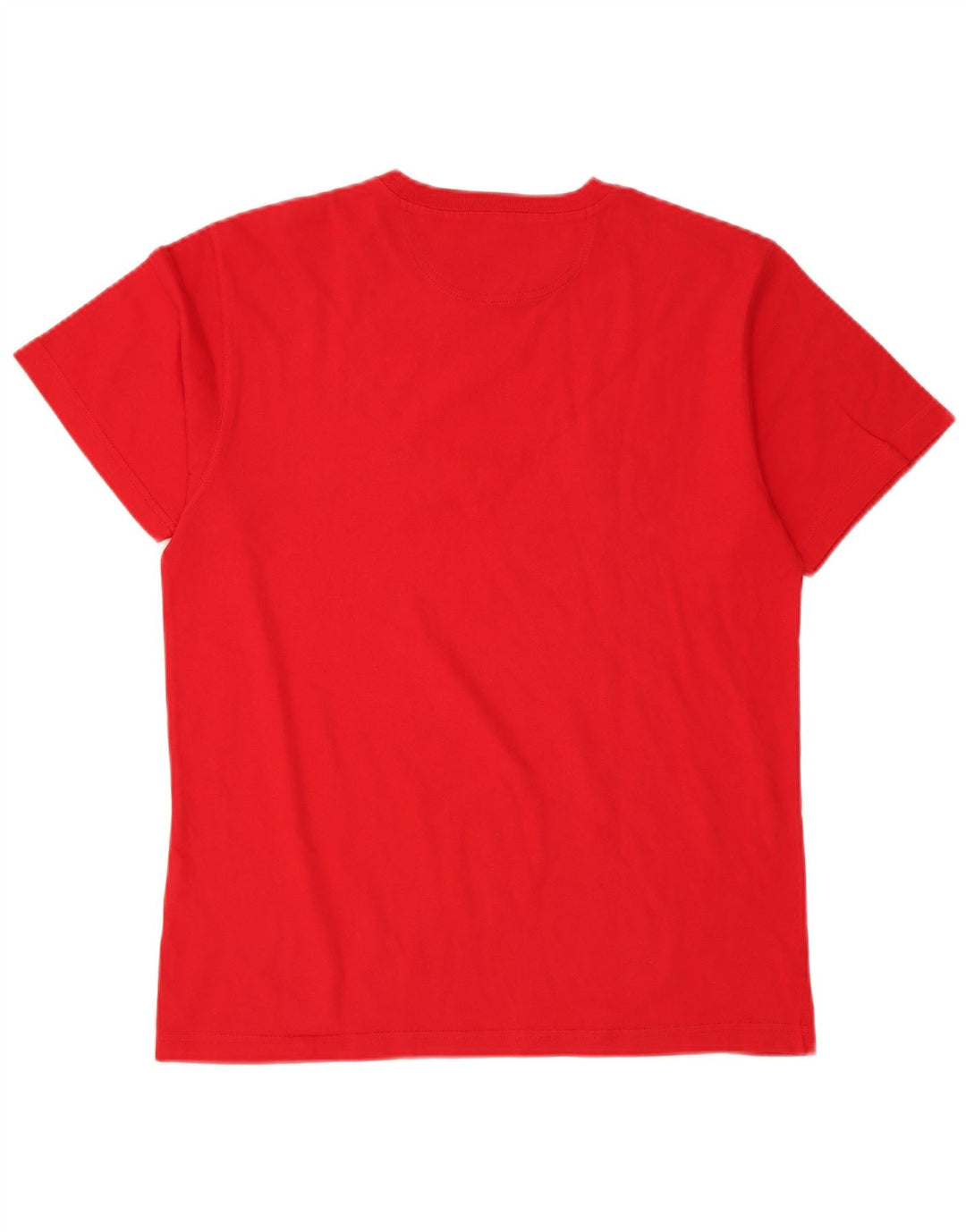 Champion Herren Grafik-T-Shirt-Oberteil Mittelrot