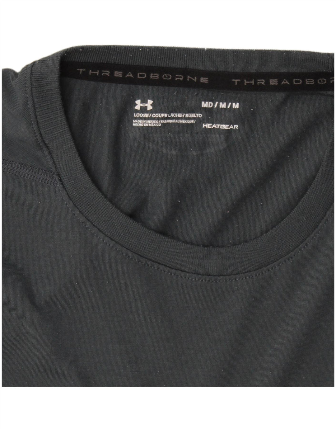 Under Armour Herren Heat Gear Graphic T-Shirt Top Mittelgrau