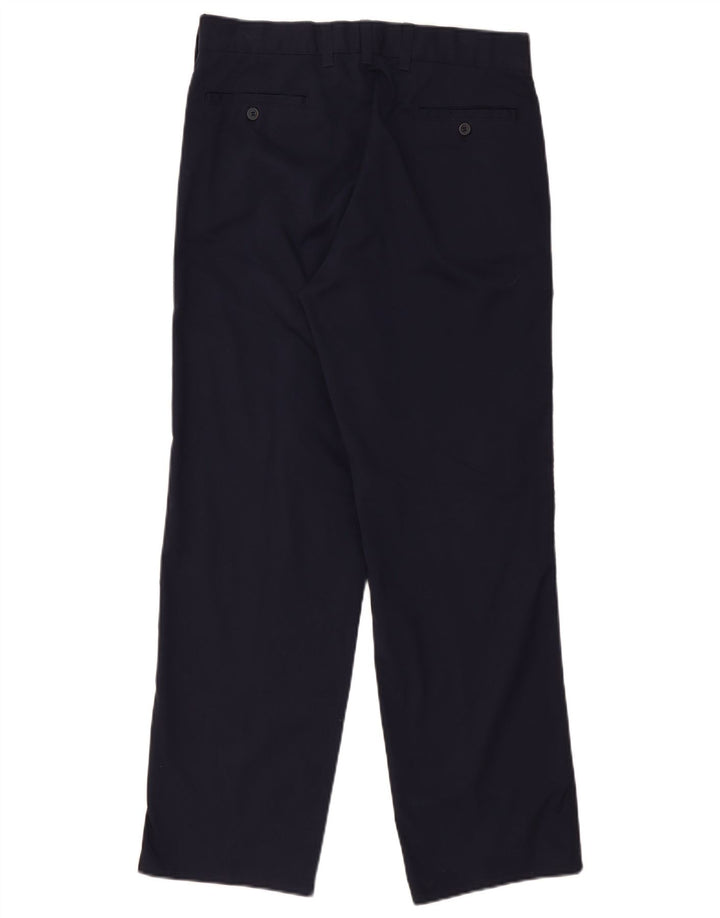 Gerade Chino-Hose für Herren von Armani, Größe 46, Größe S, W30, L30, Marineblau, Polyester