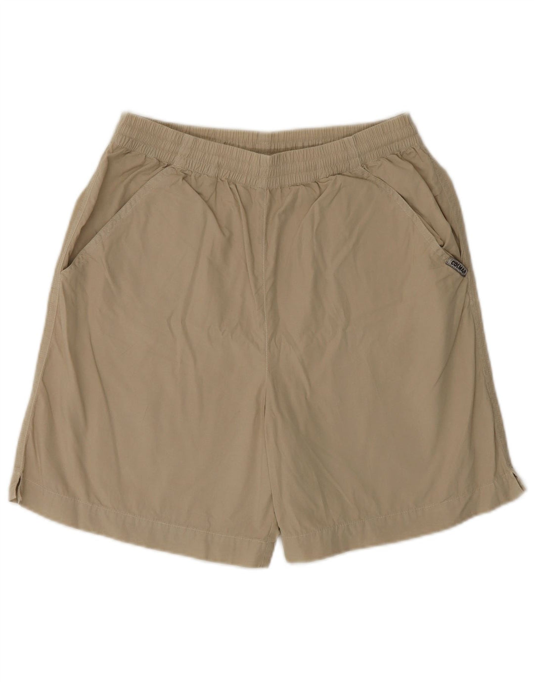 Colmar Herren-Sportshorts, Größe S, Beige, Baumwolle