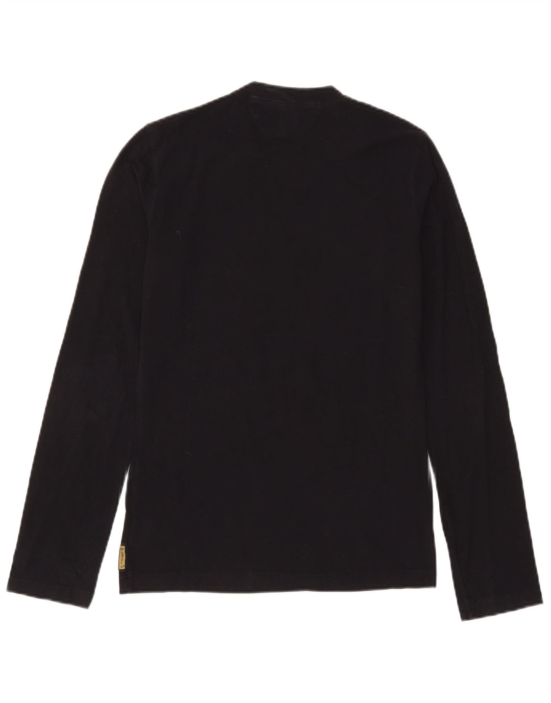 Armani Jeans Herren Graphic Top Langarm Mittelschwarz Baumwolle